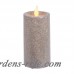 Mercer41 Glitter LED Pillar Flameless Candle MCRF4485